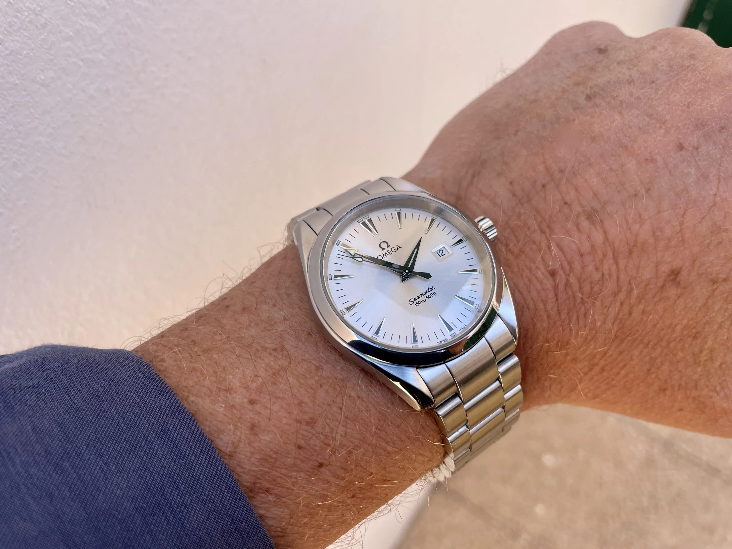 Omega Seamaster Aqua Terra 25173000 39mm Silver 9