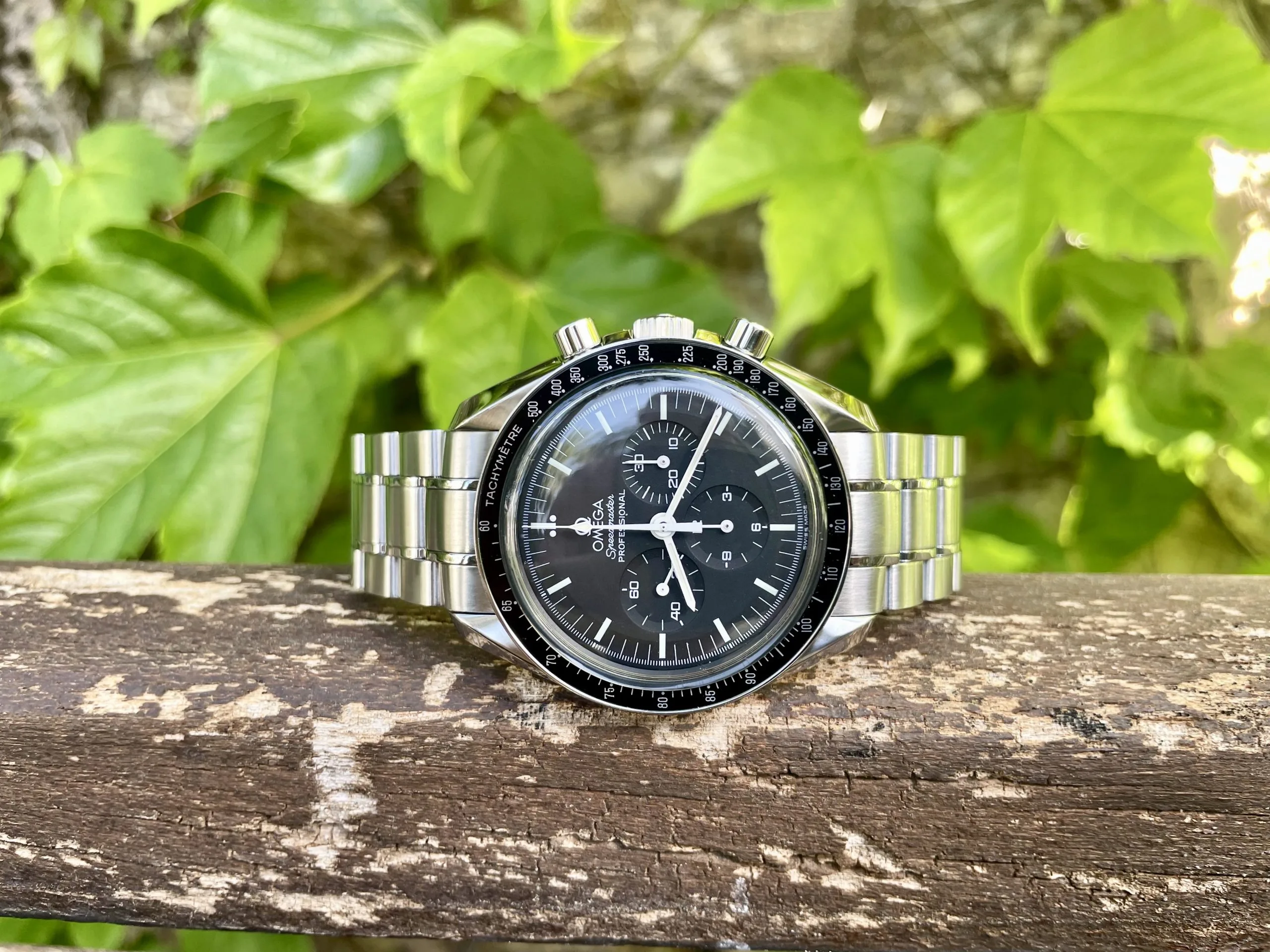 Omega Speedmaster Moonwatch 3570.50.00 42mm Stainless steel Black