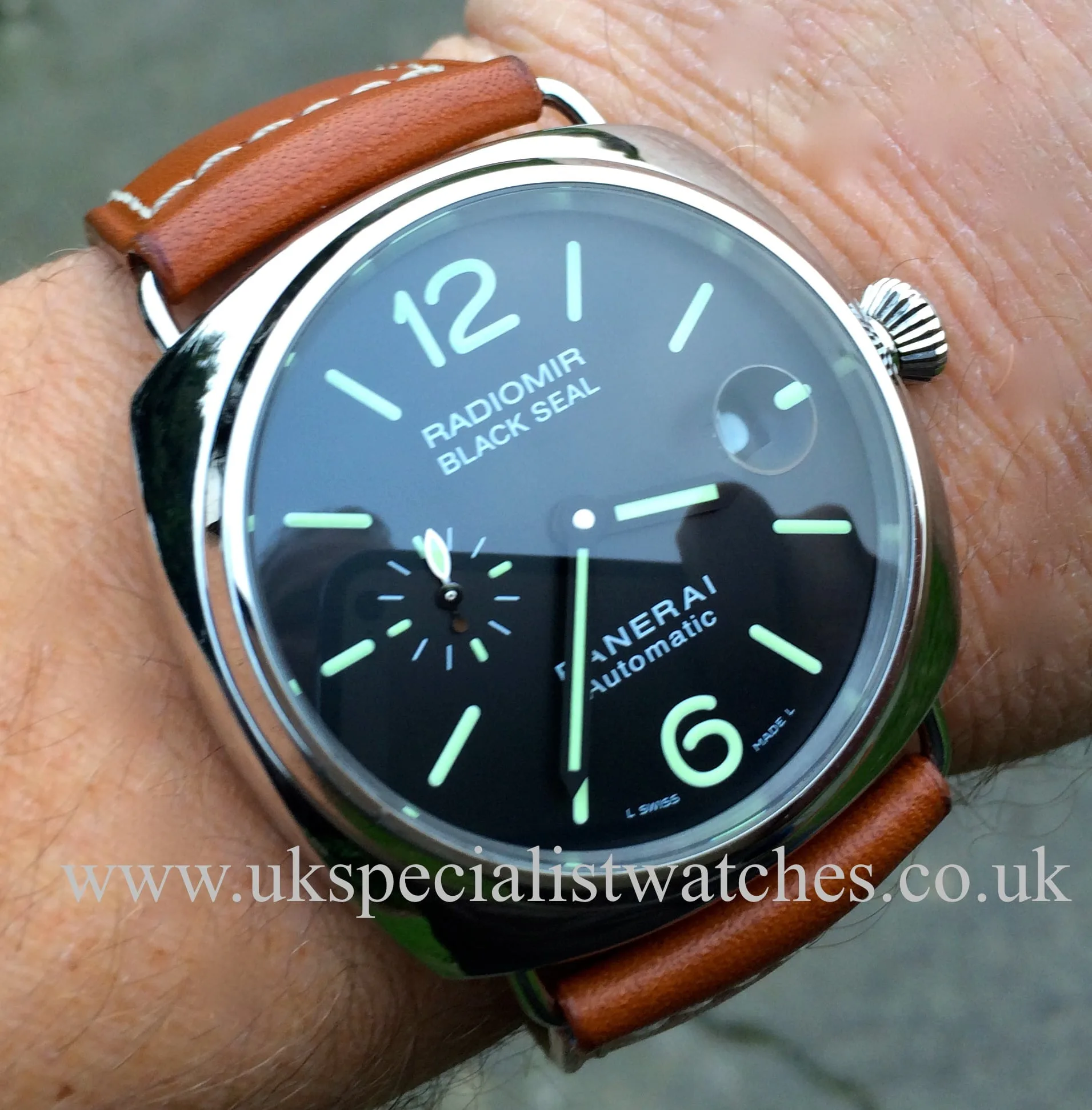 Panerai Radiomir PAM 287 45mm Stainless steel Black 5