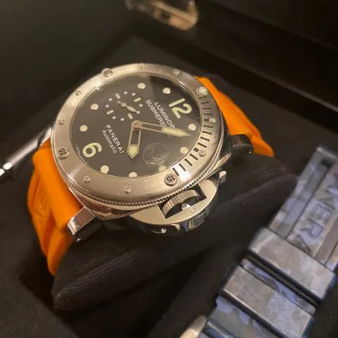 Panerai Submersible PAM 00024 44mm Stainless steel Black 4