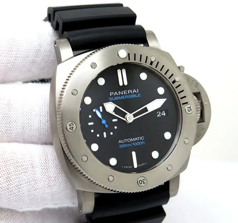 Panerai Submersible PAM 01305 47mm Titanium Black