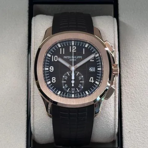 Patek Philippe Aquanaut 5968R-001 42mm Rose gold Brown 2