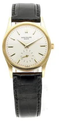 Patek Philippe Calatrava 3796 30.5mm Yellow gold Silver