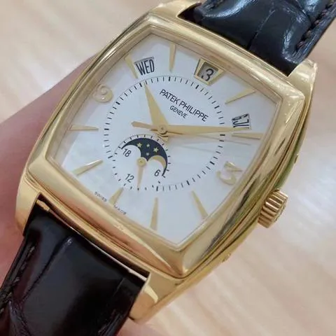 Patek Philippe Gondolo 5135J-001 51mm Yellow gold Silver 2