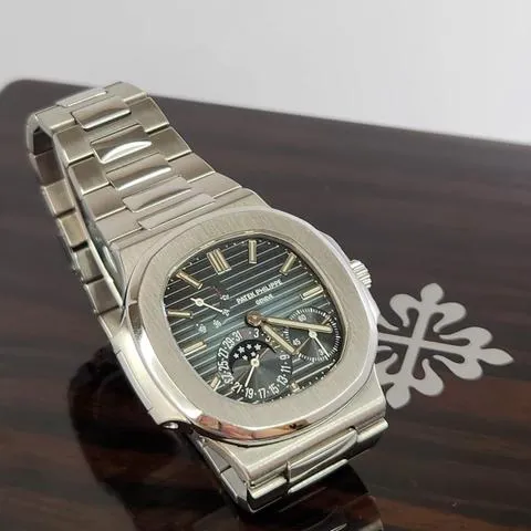 Patek Philippe Nautilus Moonphase 5712/1A-001 40mm Stainless steel Blue 2