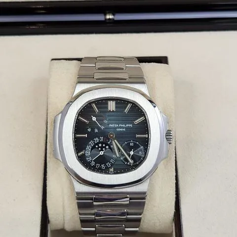 Patek Philippe Nautilus Moonphase 5712/1A-001 40mm Stainless steel Blue 7