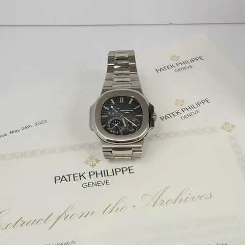 Patek Philippe Nautilus Moonphase 5712/1A-001 40mm Stainless steel Blue 12