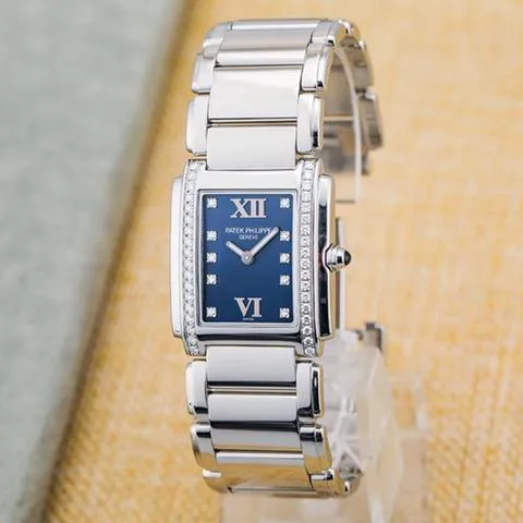 Patek Philippe Twenty~4 4910/10A-012 25mm Stainless steel Blue 1