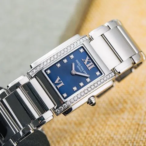 Patek Philippe Twenty~4 4910/10A-012 25mm Stainless steel Blue 2