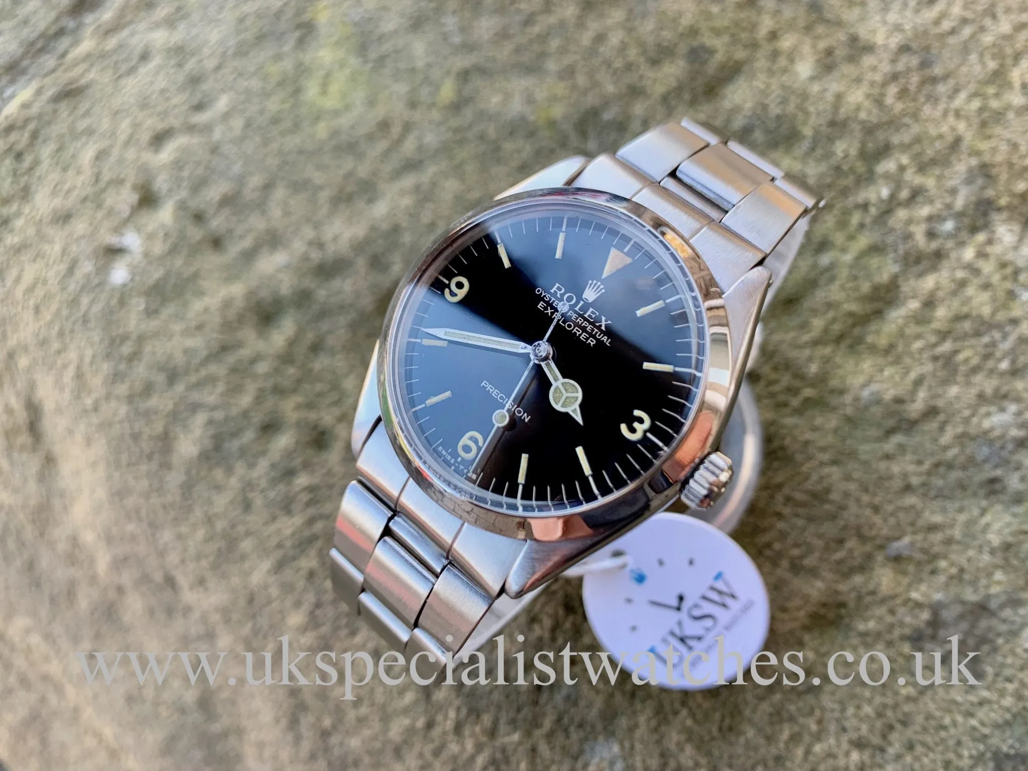 Rolex Air King 5500 34mm Stainless steel Gilt 3