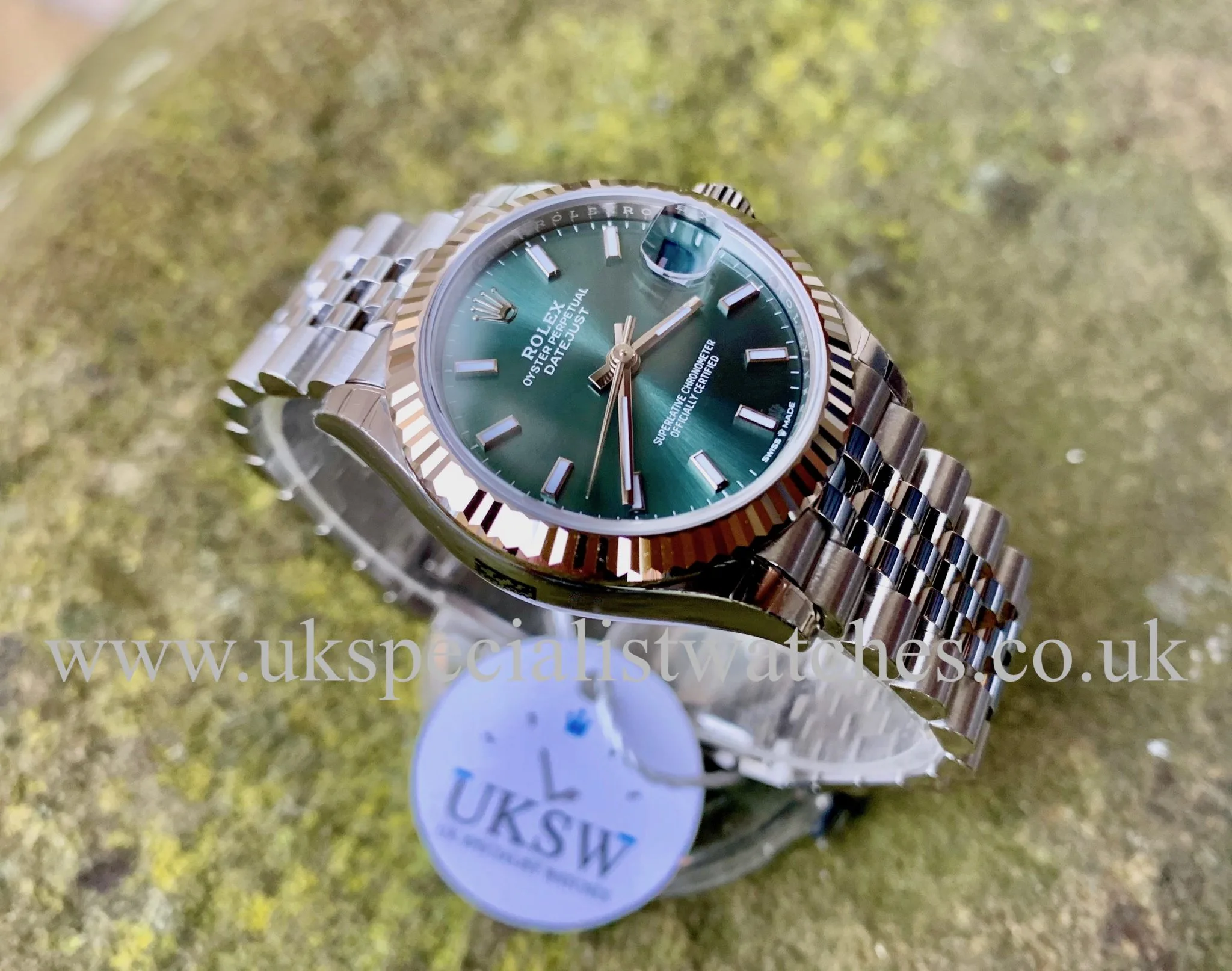 Rolex Datejust 31 278274 31mm Stainless steel Green 2