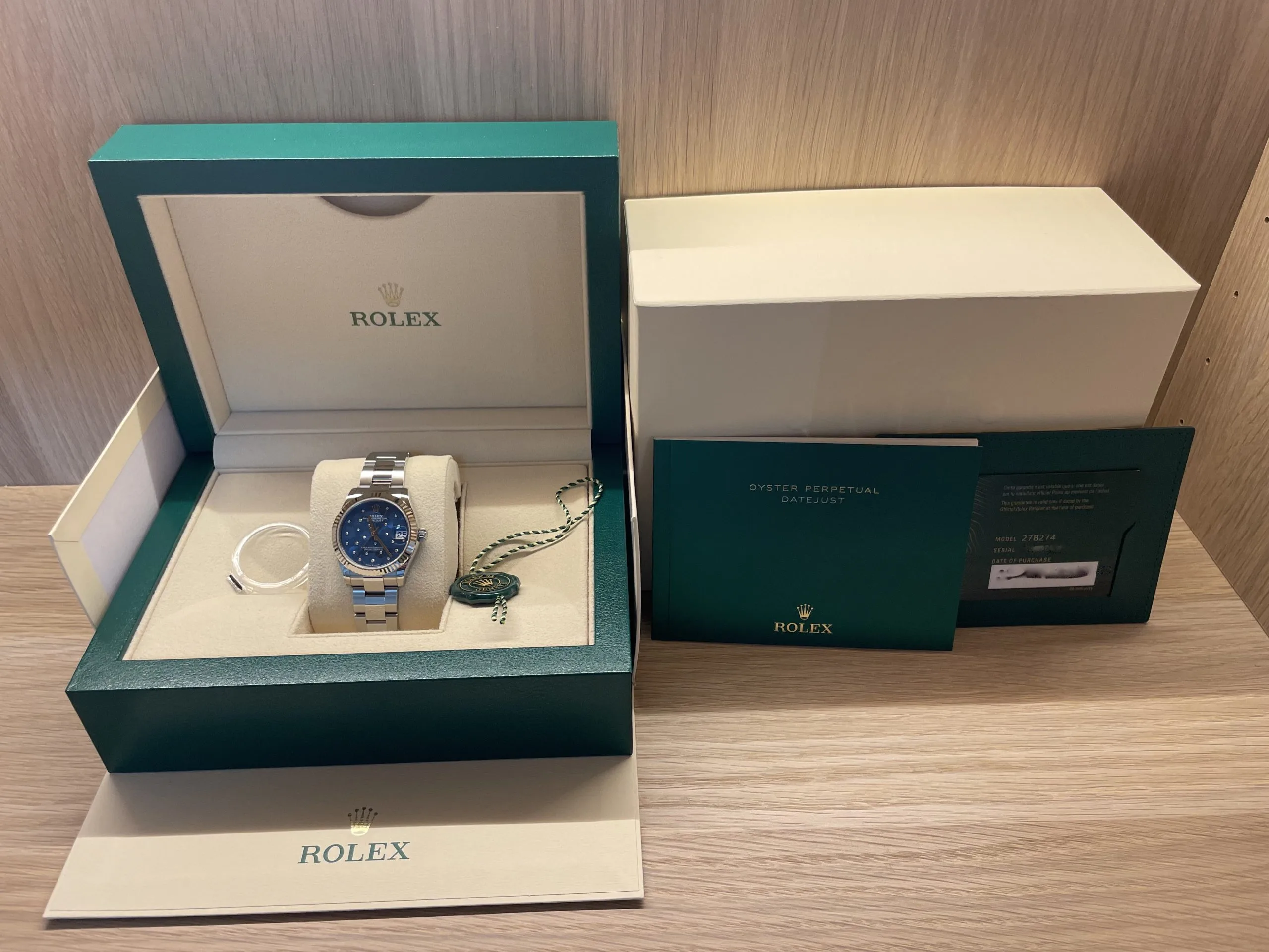 Rolex Datejust 31 278274 31mm Stainless steel Blue 6