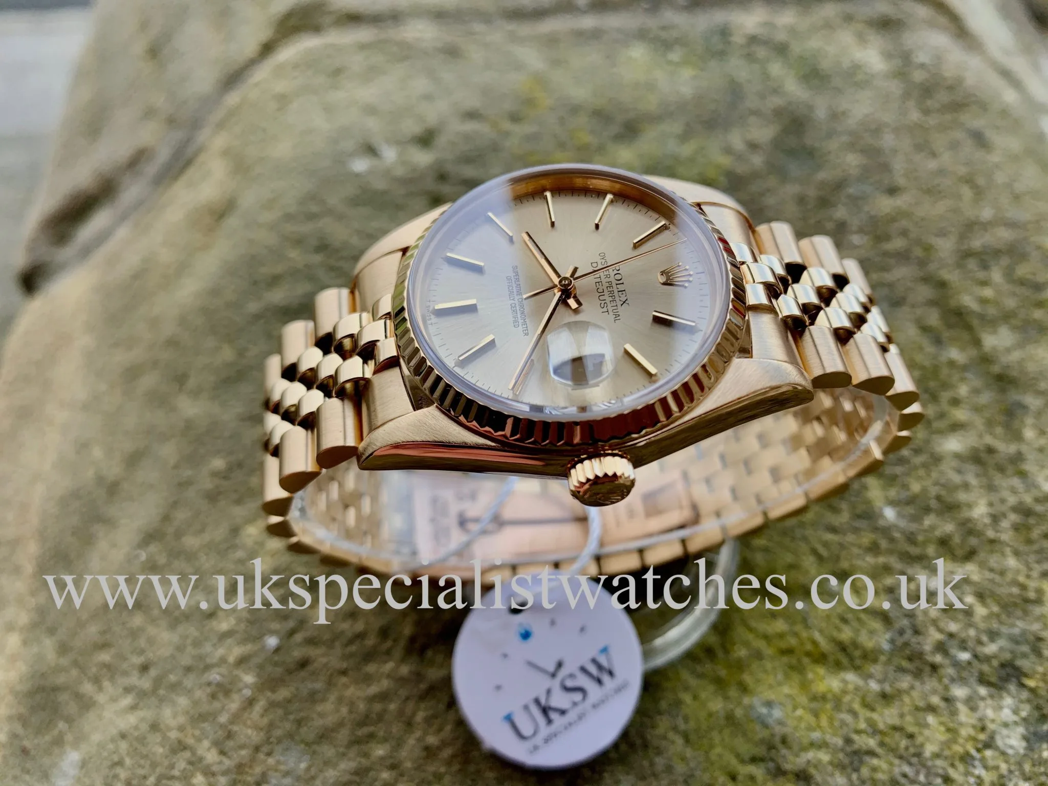 Rolex Datejust 36 16018 36mm Yellow gold Champagne 1