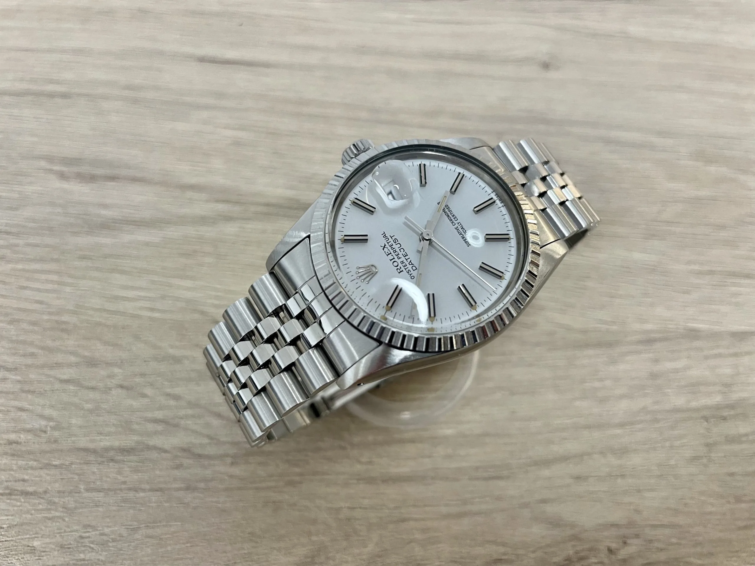 Rolex Datejust 36 16030 36mm Stainless steel White 1