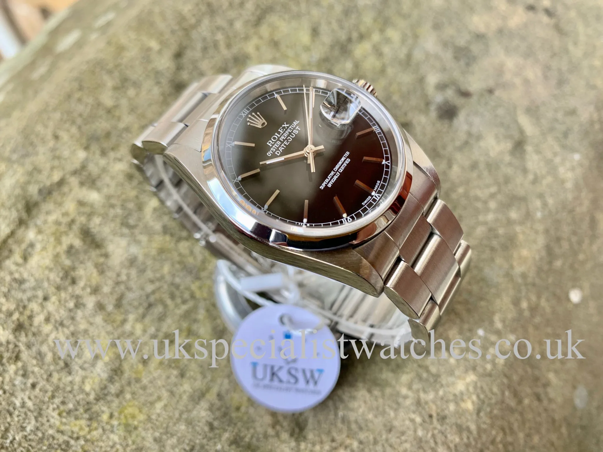 Rolex Datejust 36 16200 36mm Stainless steel Black 2