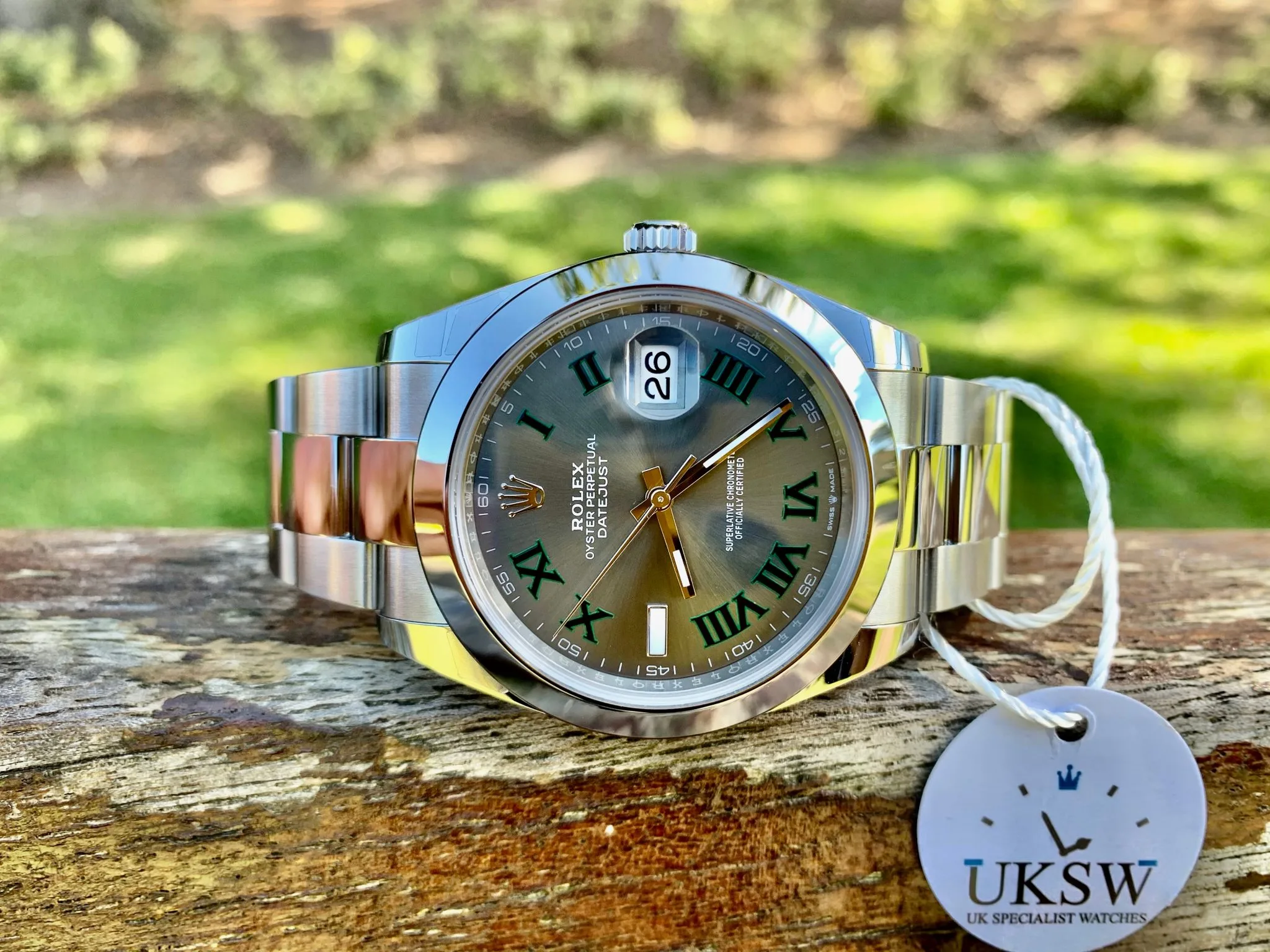 Rolex Datejust 41 126300 41mm Stainless steel Wimbledon