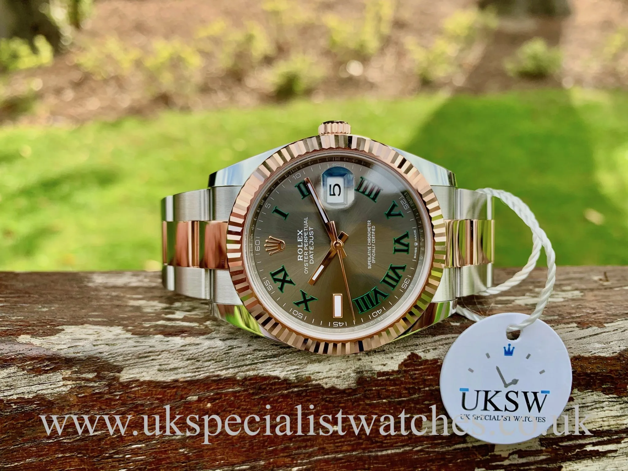 Rolex Datejust 41 126331 41mm Stainless steel Wimbledon