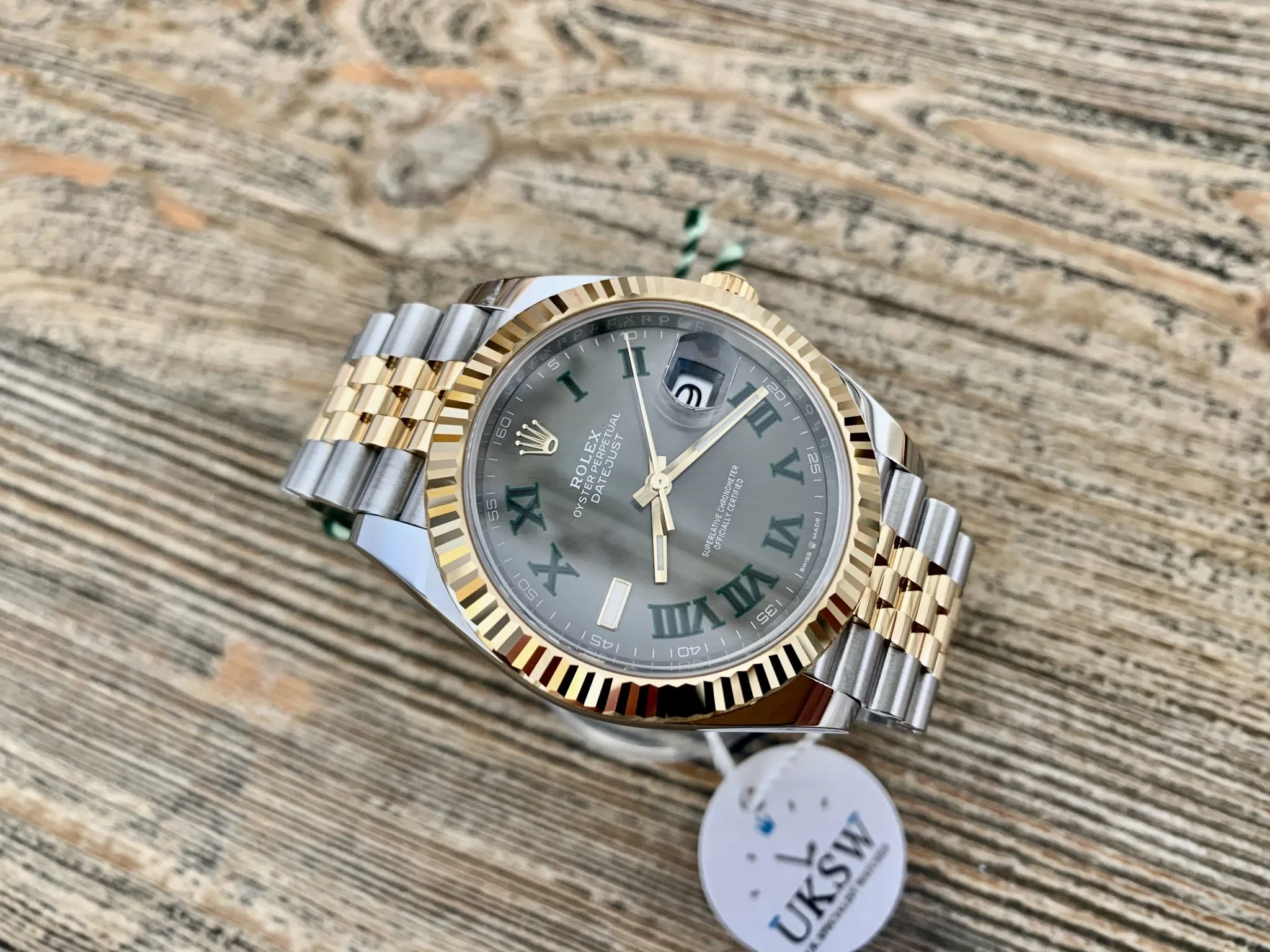 Rolex Datejust 41 126333 41mm Stainless steel Wimbledon 1