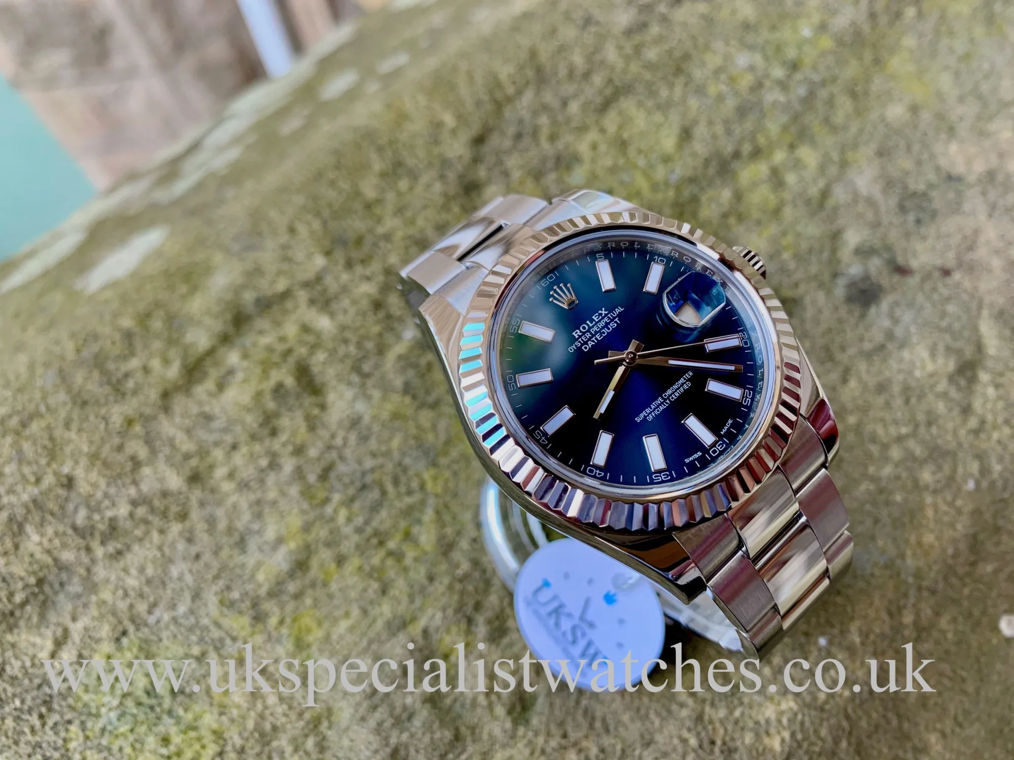 Rolex Datejust II 116334 41mm Stainless steel Blue 3