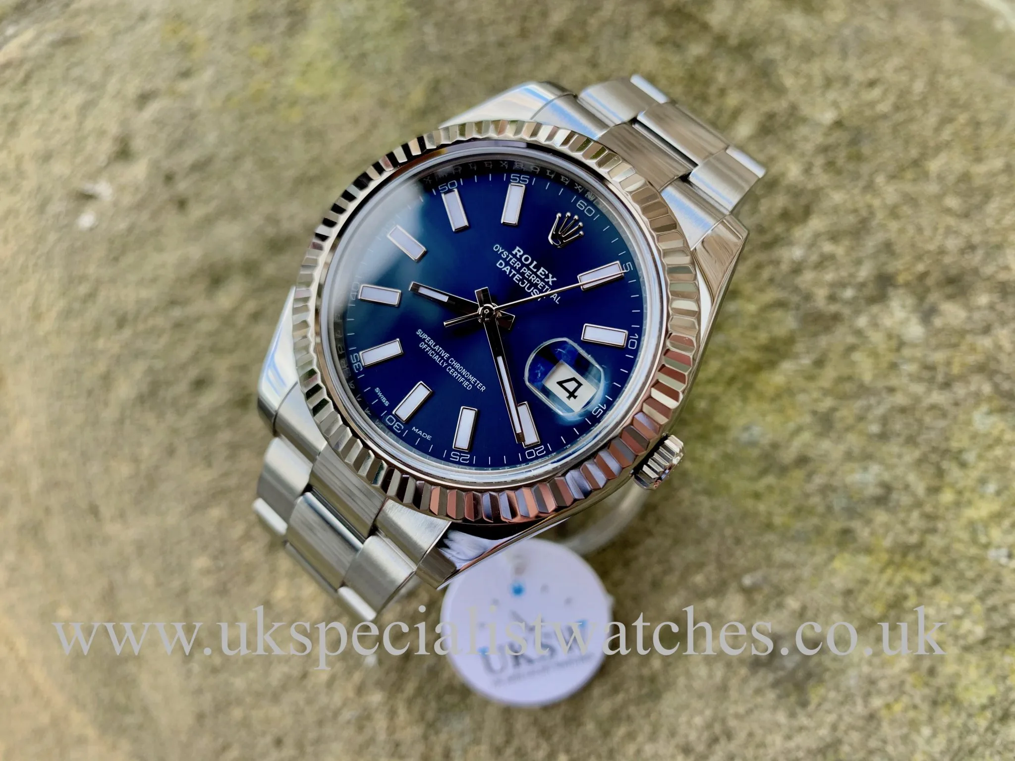 Rolex Datejust II 116334 41mm Stainless steel Blue 1