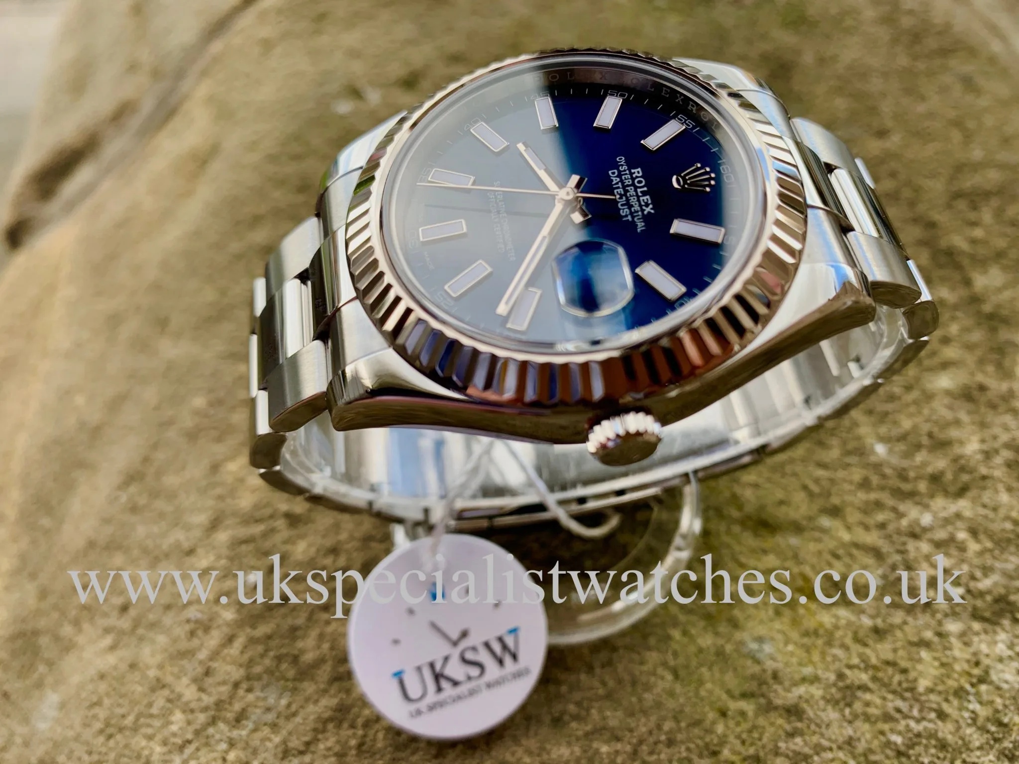 Rolex Datejust II 116334 41mm Stainless steel Blue 7