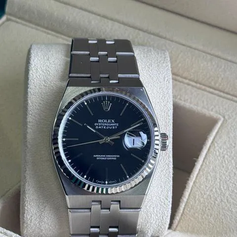 Rolex Datejust Oysterquartz 17014 36mm Stainless steel Black