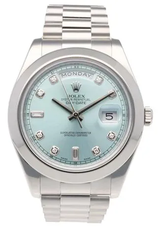 Rolex Day-Date II 218206A 41mm Platinum 7