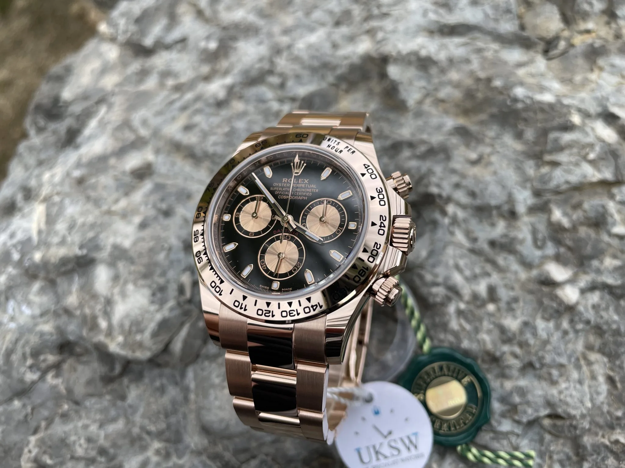 Rolex Daytona 116505 40mm Rose gold Black 7