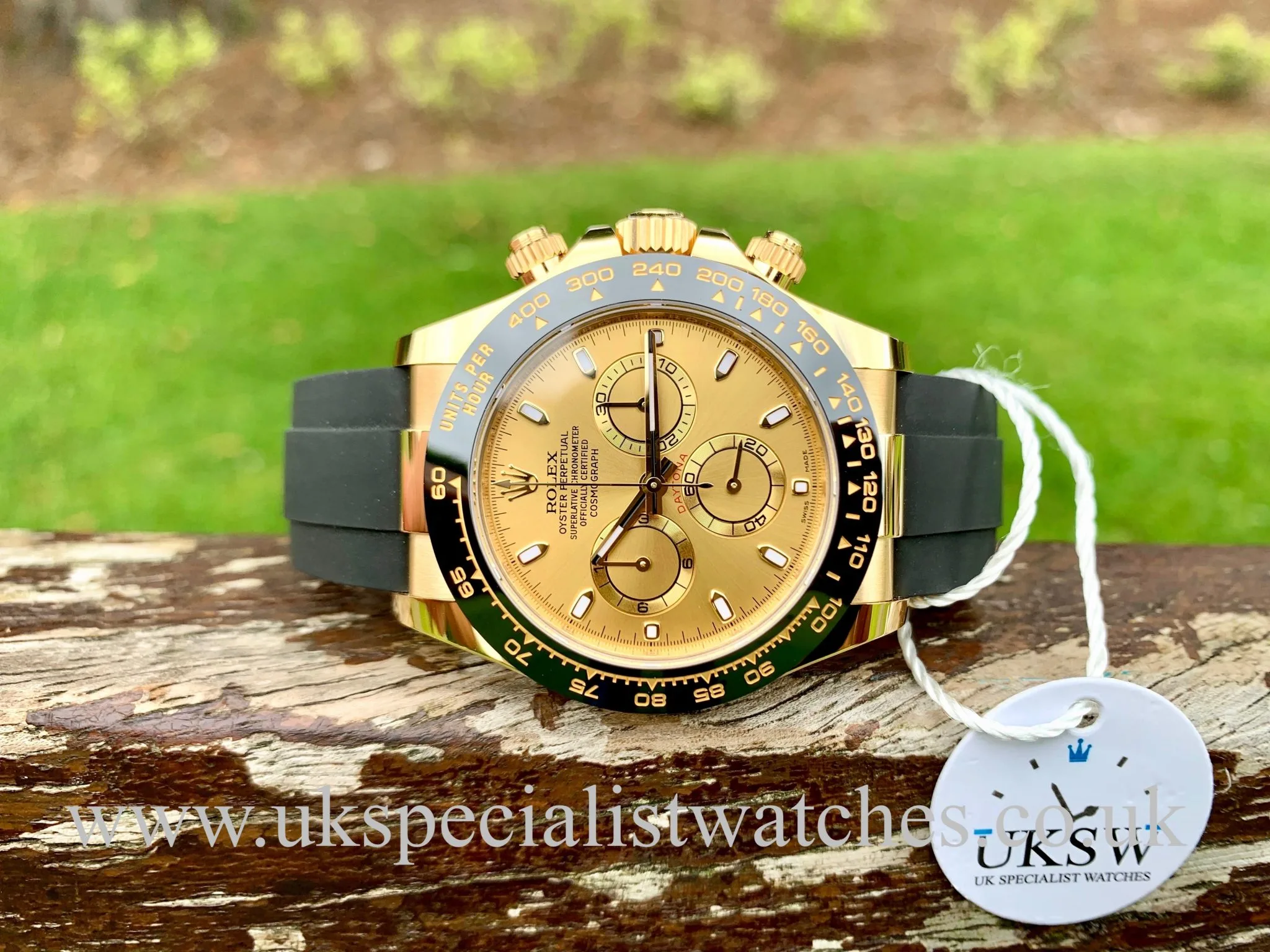 Rolex Daytona 116518LN 40mm Yellow gold Champagne