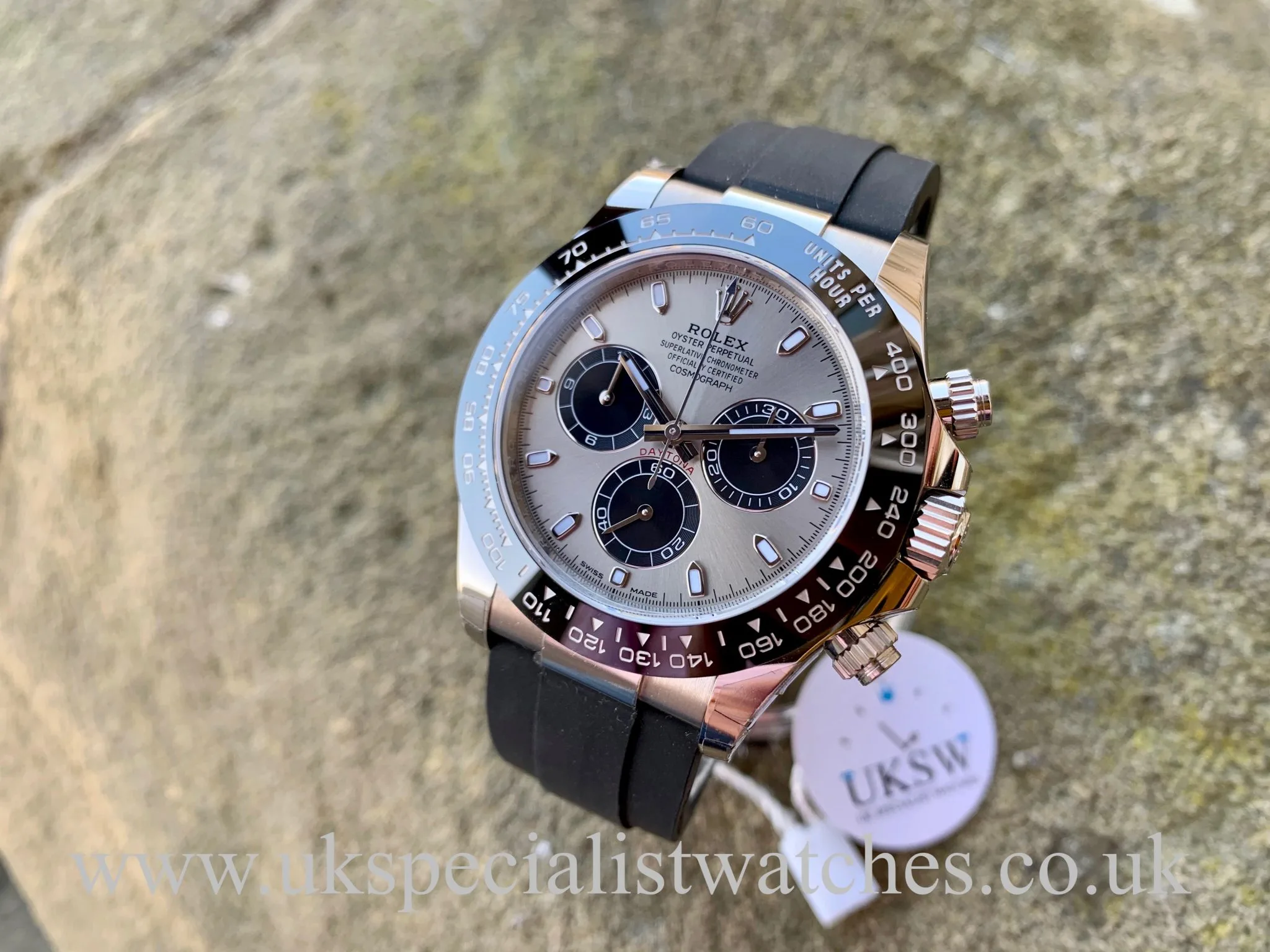 Rolex Daytona 116519LN 40mm White gold Gray 1