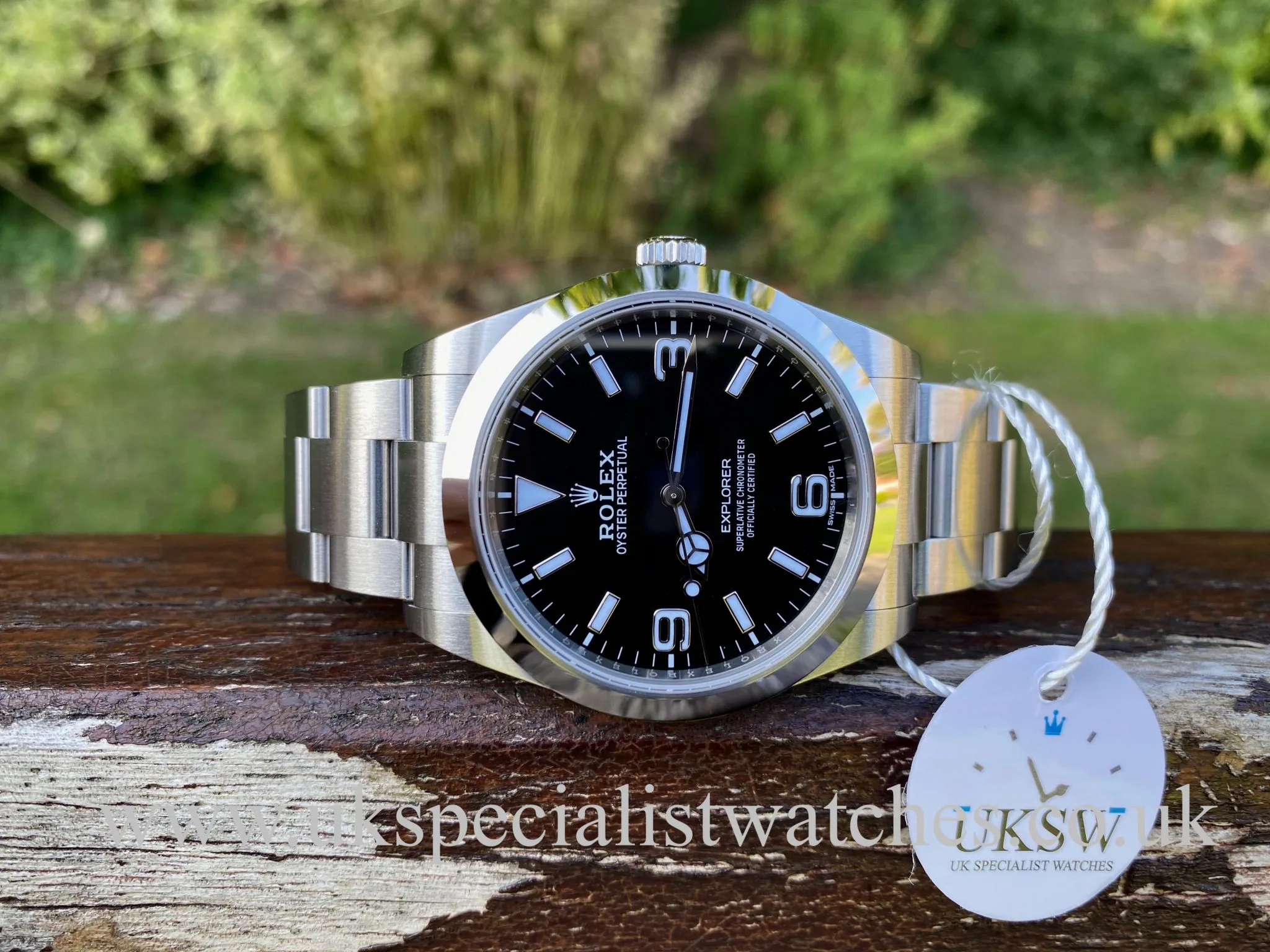 Rolex Explorer 214270 39mm Stainless steel Black