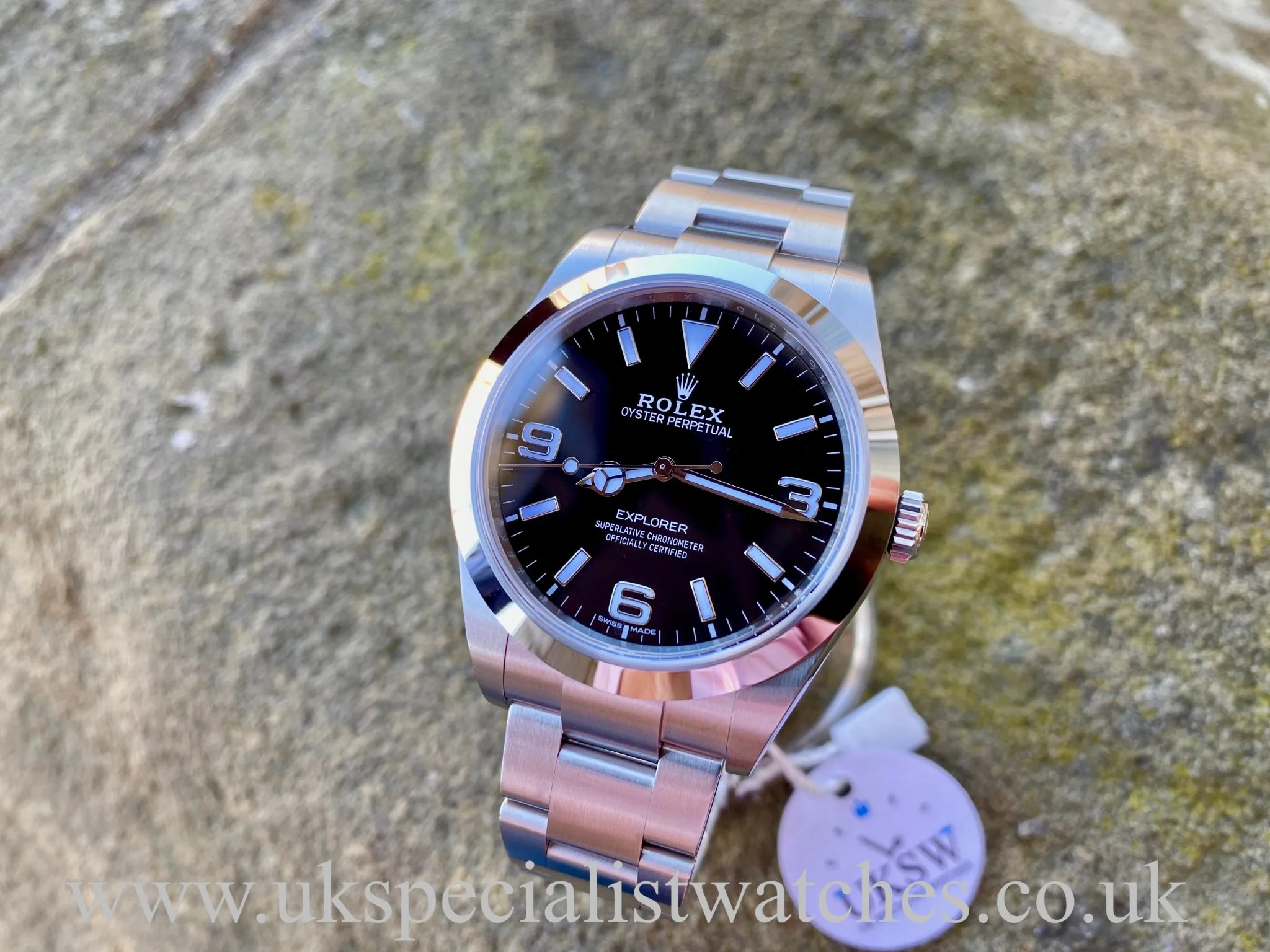 Rolex Explorer 214270 39mm Stainless steel Black 4