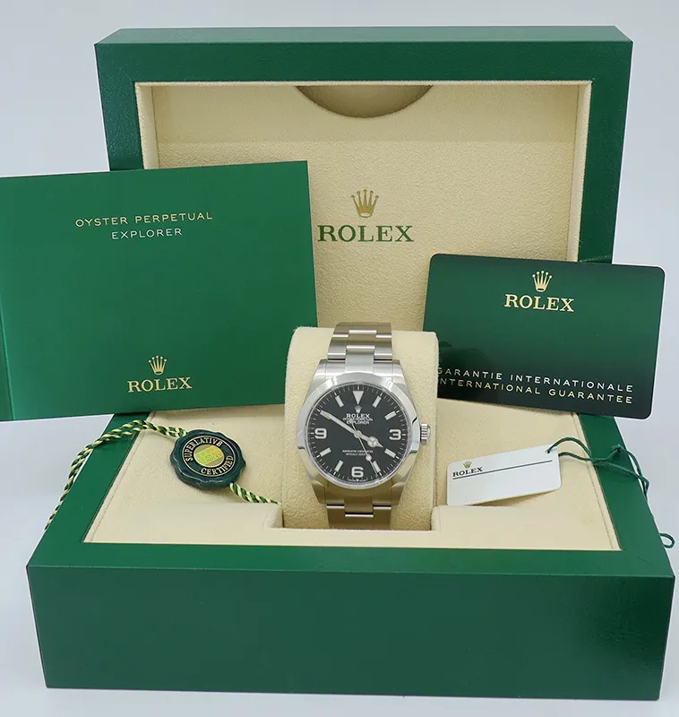 Rolex Explorer 224270 40mm Stainless steel Black 6