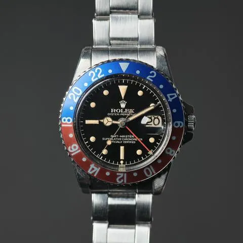 Rolex GMT-Master 1675 40mm Stainless steel Black