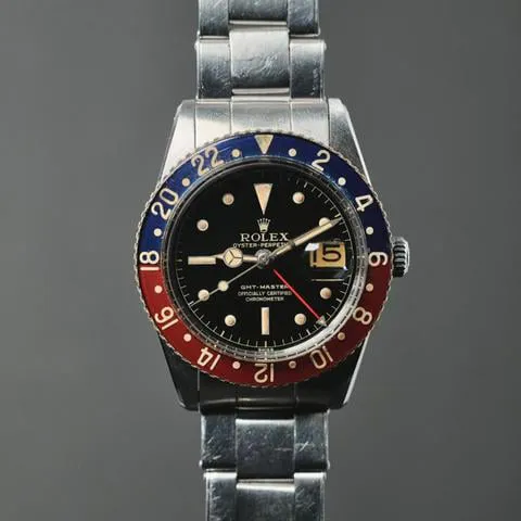 Rolex GMT-Master 6542 38mm Stainless steel Black