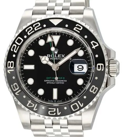 Rolex GMT-Master II 126710GRNR 40mm Stainless steel Black