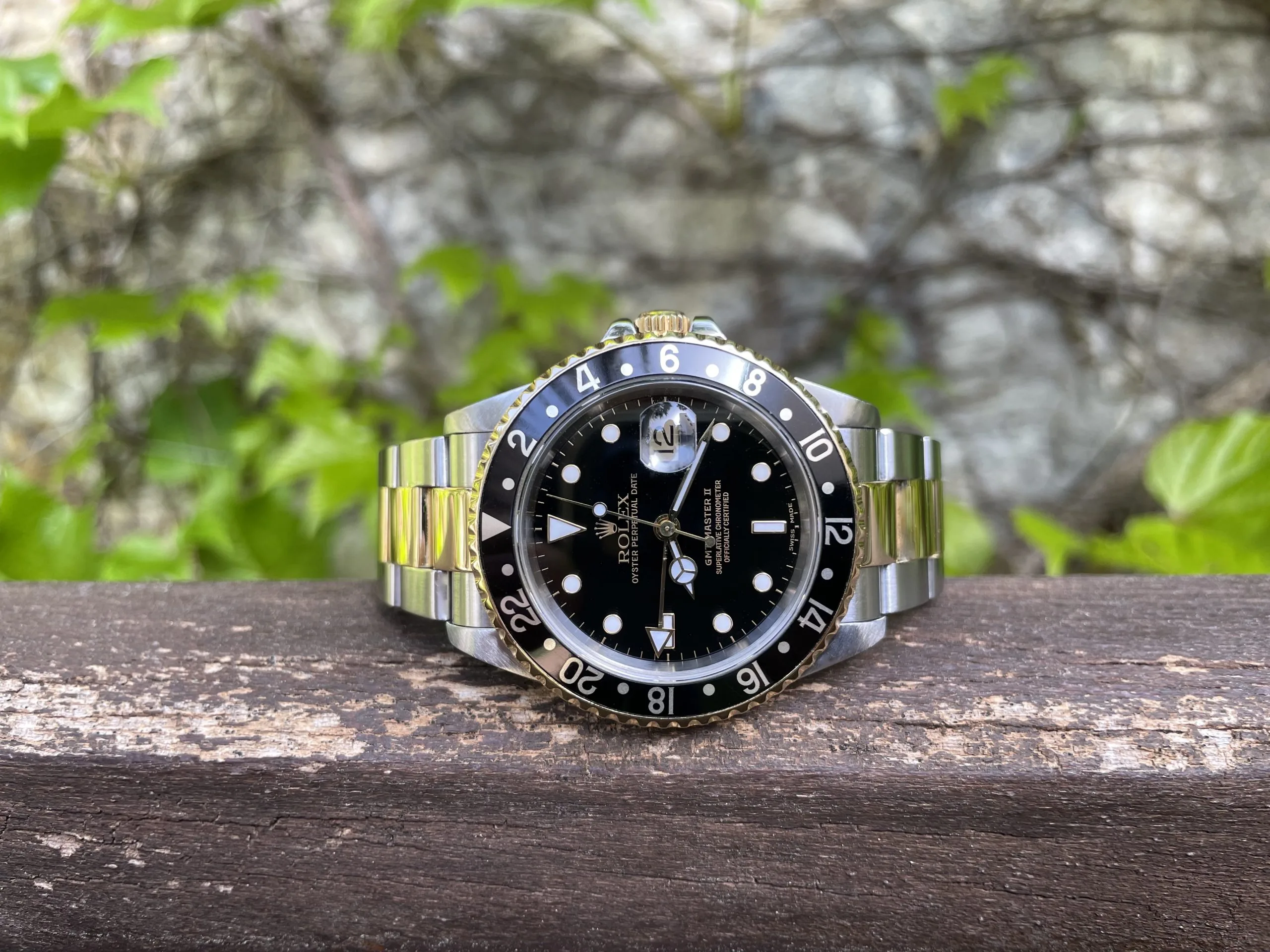 Rolex GMT-Master II 16713 40mm Stainless steel Black