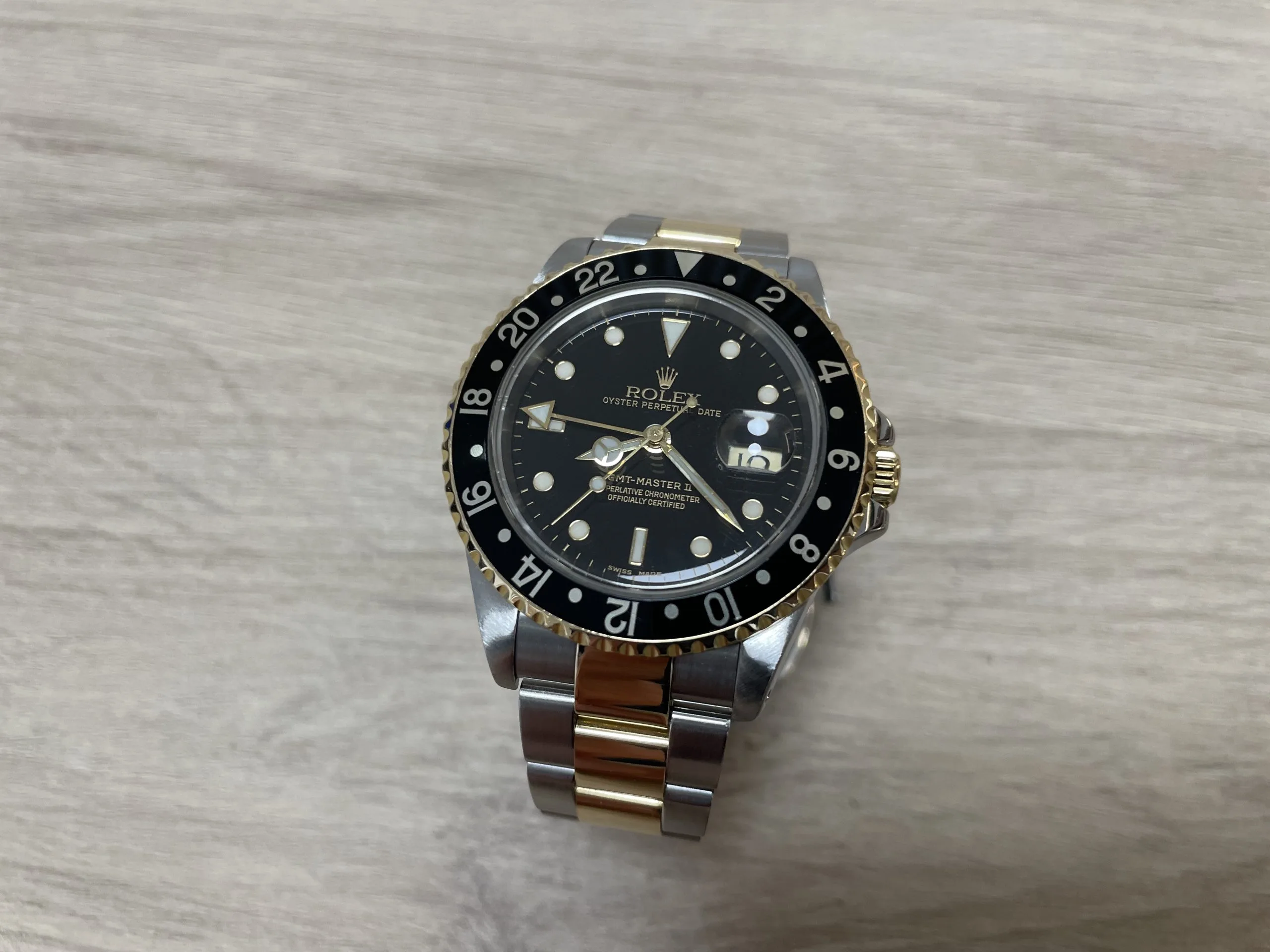 Rolex GMT-Master II 16713 40mm Stainless steel Black 2