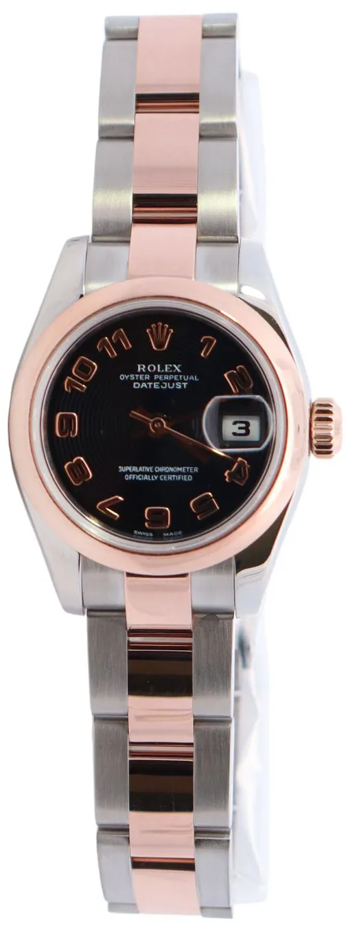 Rolex Lady-Datejust 179161 26mm Stainless steel Black