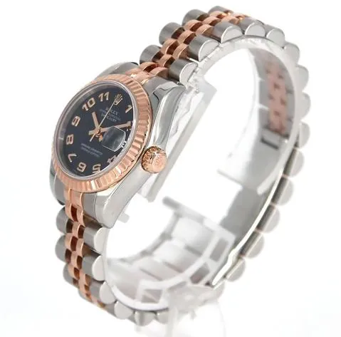 Rolex Lady-Datejust 179171 26mm Rose gold Black 1