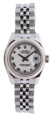 Rolex Lady-Datejust 179174 26mm Stainless steel White