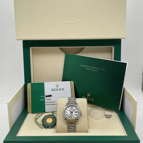 Rolex Lady-Datejust 279160 28mm Stainless steel Silver 8