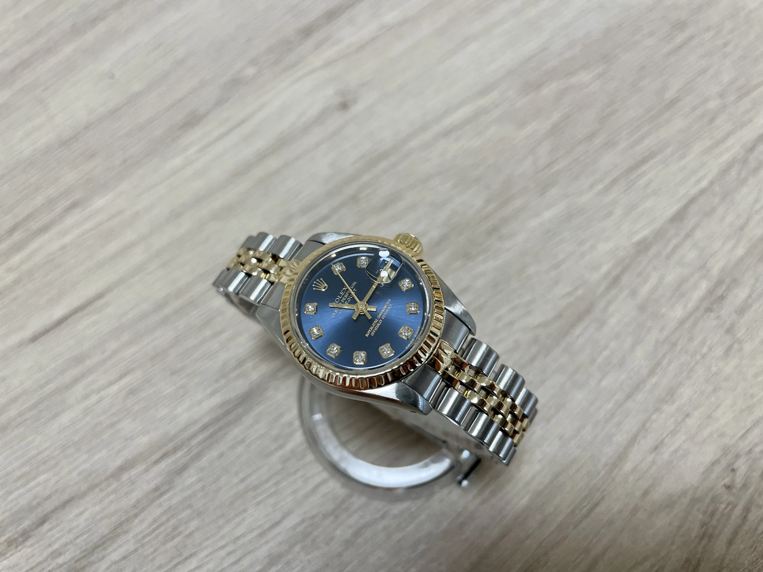 Rolex Lady-Datejust 69173 Blue 5