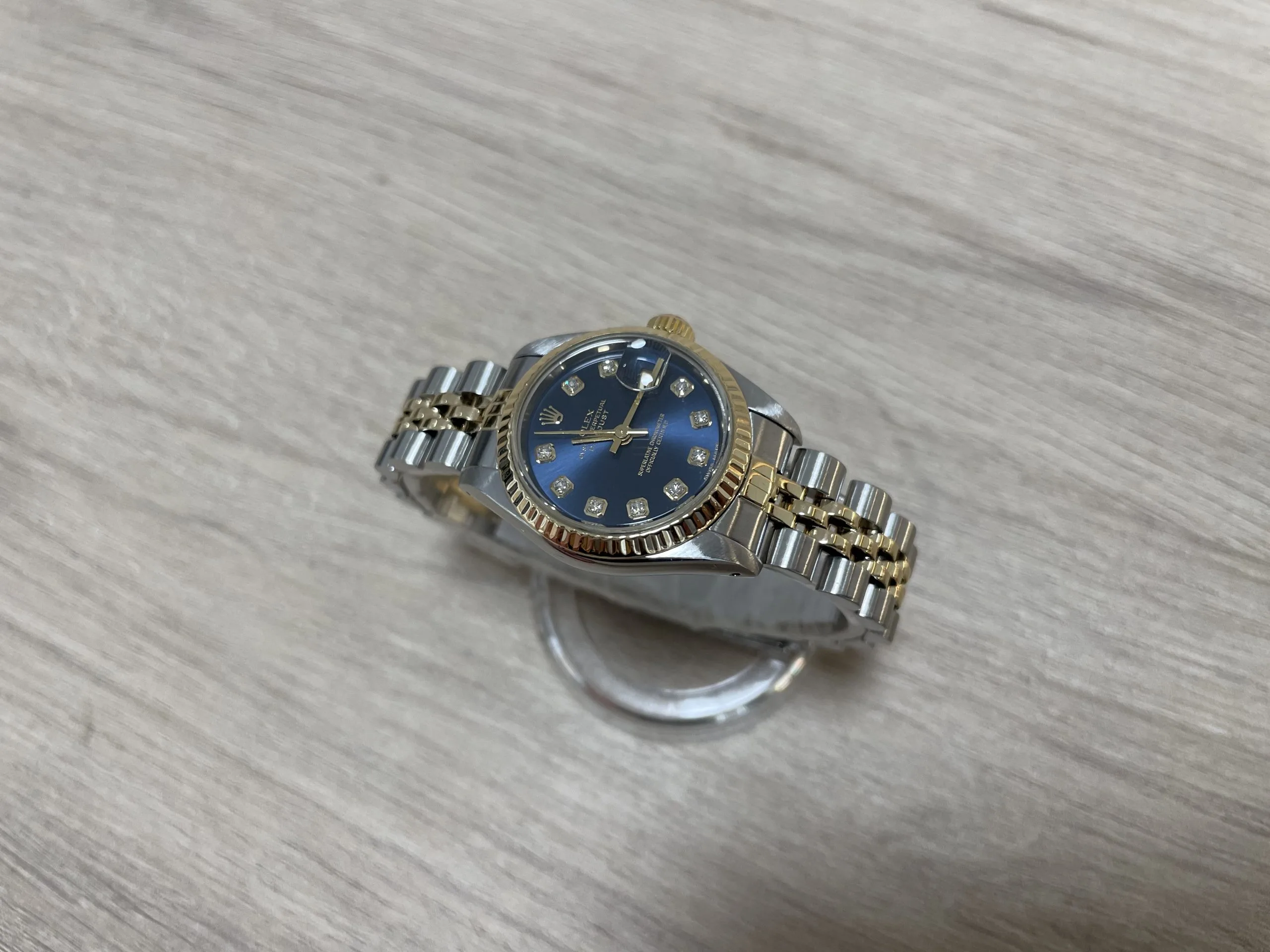 Rolex Lady-Datejust 69173 Blue 7