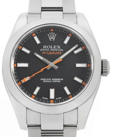 Rolex Milgauss 116400 40mm Stainless steel Black