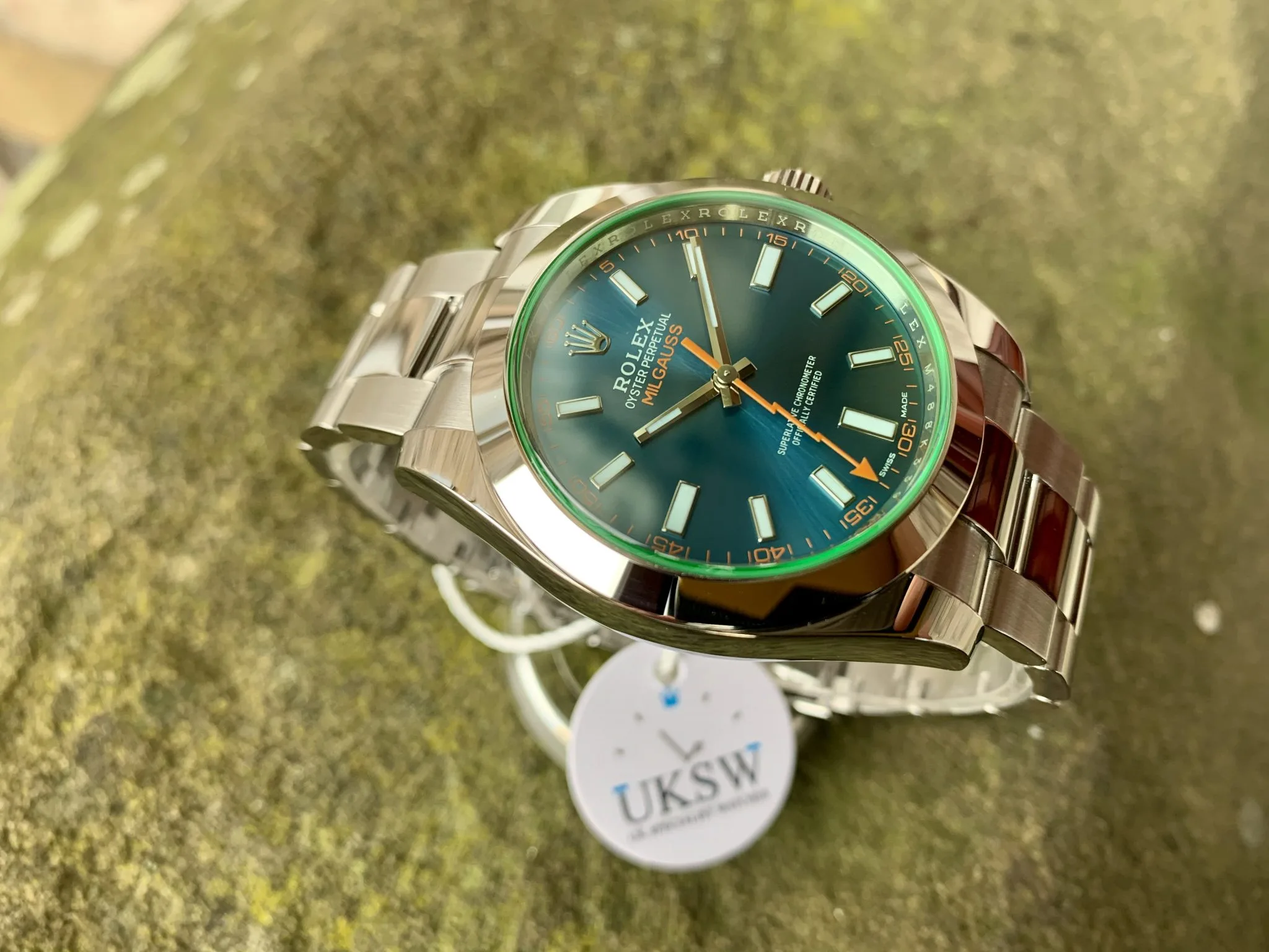 Rolex Milgauss 116400GV 40mm Stainless steel Blue 1