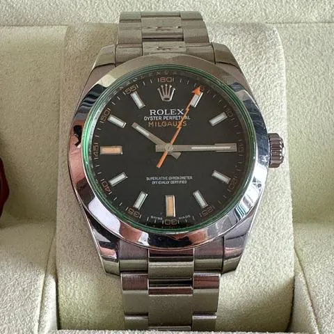 Rolex Milgauss 116400GV 40mm Stainless steel Black