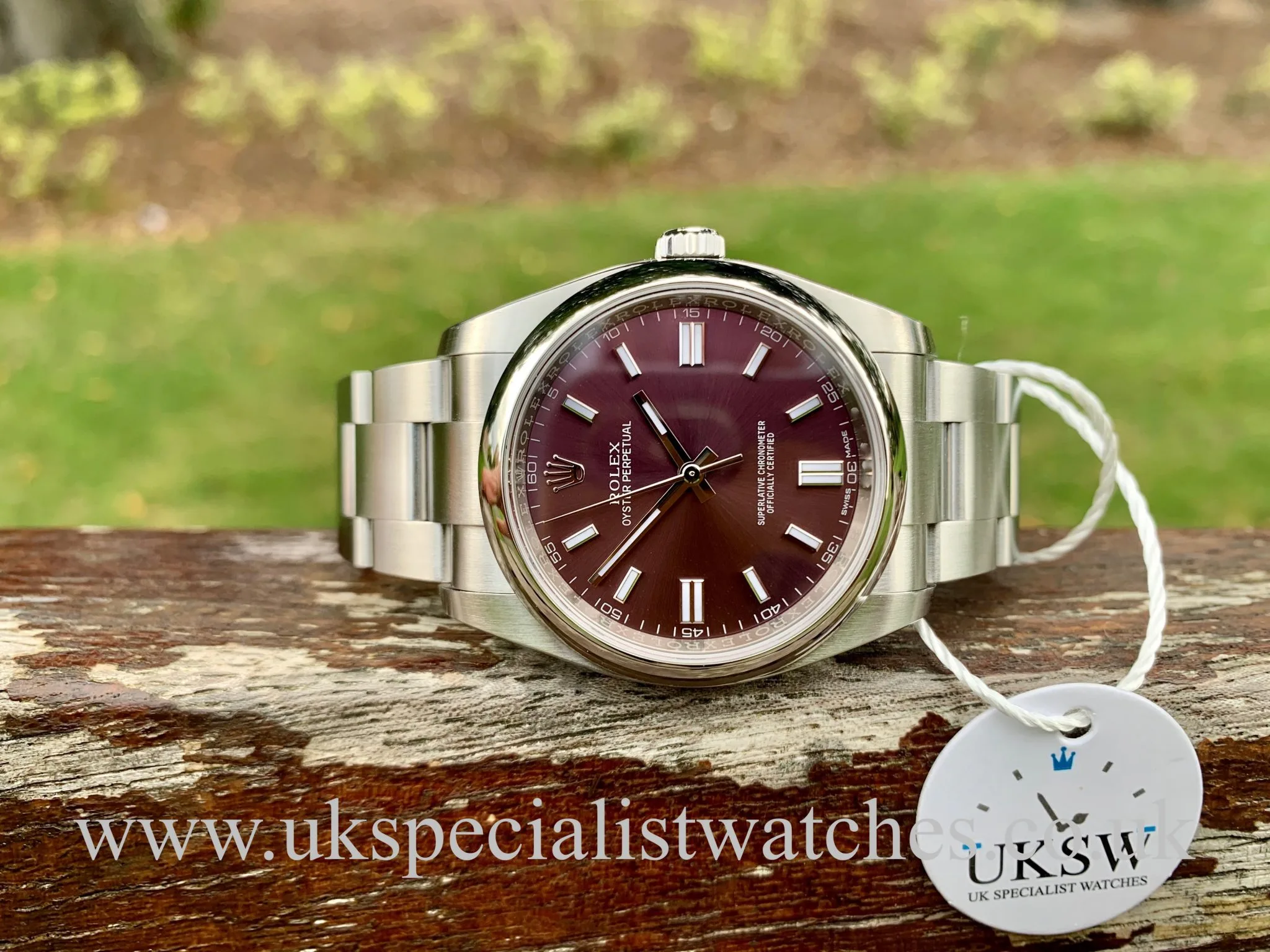 Rolex Oyster Perpetual 36 116000 36mm Stainless steel Grape