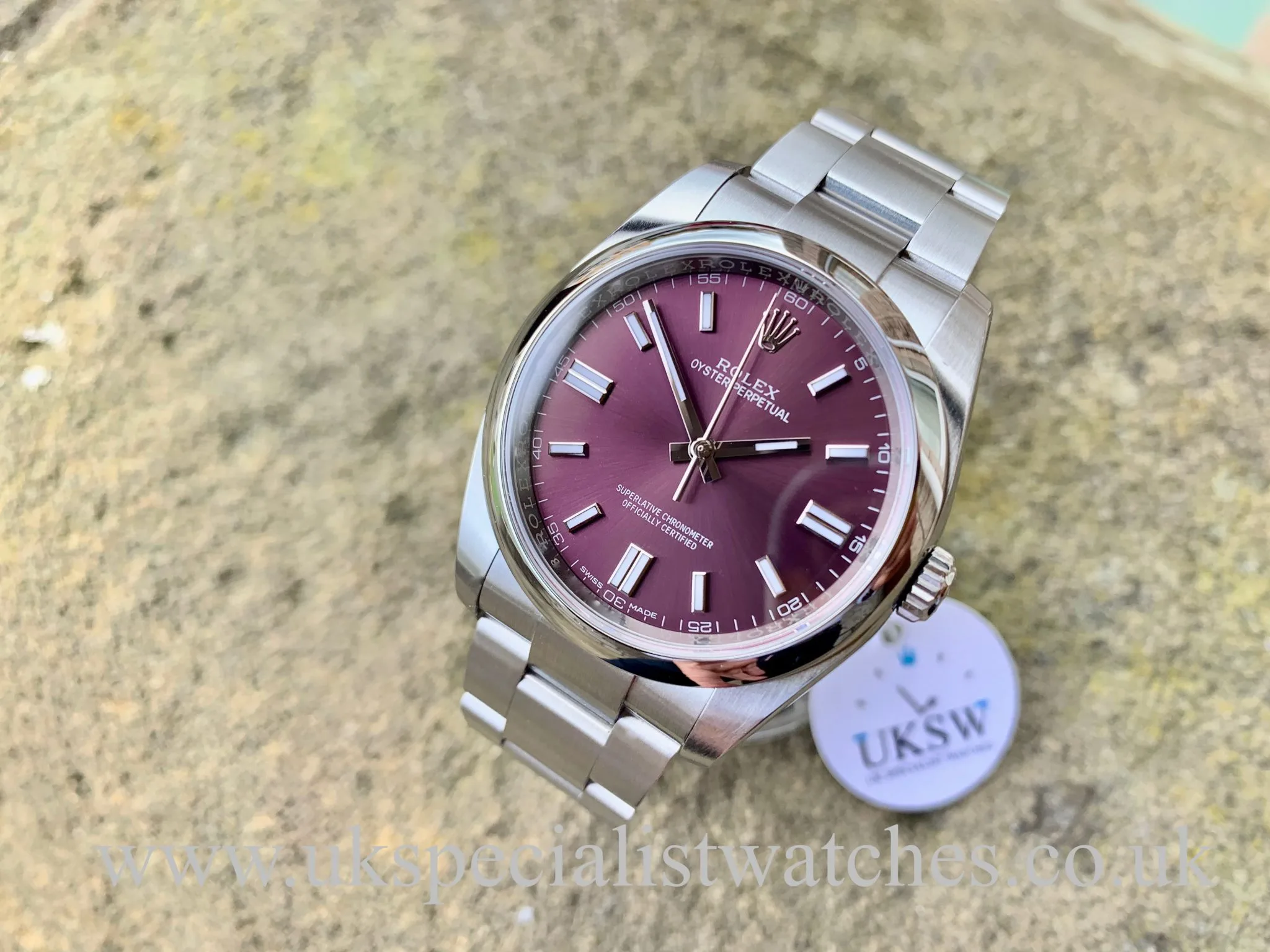 Rolex Oyster Perpetual 36 116000 36mm Stainless steel Grape 3