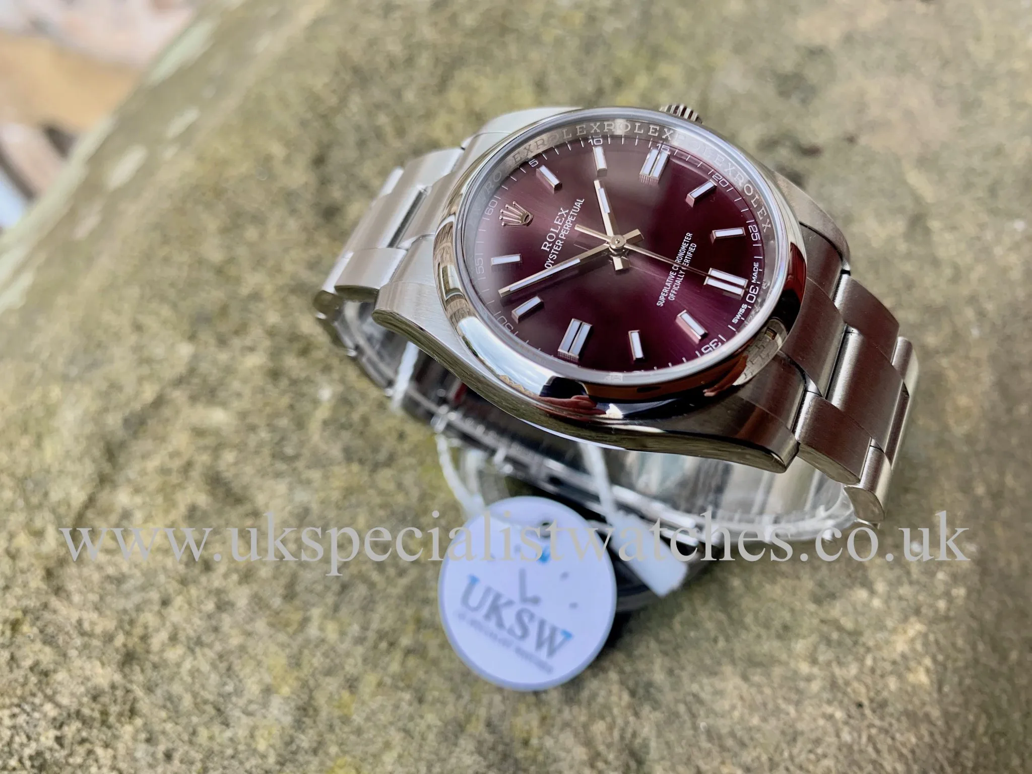 Rolex Oyster Perpetual 36 116000 36mm Stainless steel Grape 6